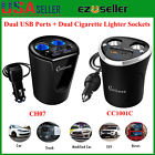 0651354942142 Chgeek Car Cigarette Lighter Socket Dual Usb Quick Charger Adapter