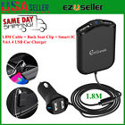 12-24v 0663274653305 Chgeek Car Cigarette Socket Splitter Usb Charger Ports 663274653305
