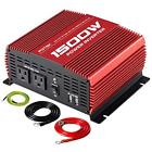 1500w 10015 Power Inverter Dc To Ac Car With Dual Outlets And