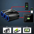 165914drgfi5415 Way Car Cigarette Lighter Socket Splitter Switch Usb 889736667912