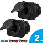 1801010000002-r Riseuvo Cigarette Lighter Socket Power Outlet Receptacle For 192687759842