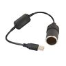 192948263057 Unbrand Usb To Car Cigarette Lighter Socket Power