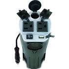 110-v 200-w Rally Manufacturing Cup Holder Travel Power Inverter Dual Outlets Additional Must Safety