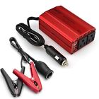 300w 3.8ft Bestek Power Inverter Dual Outlets Usb Ports With Battery Clips Cable