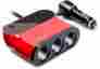 Btsa12bl-mx 3-socket Bestek Cigarette Lighter Adapter Dc Outlet Car Splitter With Battery