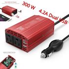 300w 37934 Bestek Power Inverter Dc To Ac Car Dual 745528537934