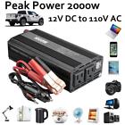 1000w 415737096194 Unbranded Car Power Inverter Dc To Ac Dual