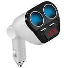 43217154705 Ruisikiou Car Cigarette Lighter Splitter Sockets Adapter Output 605779933544