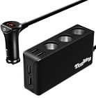 4335021989 Updated Version Teslas Cigarette Lighter Splitter Car Tesla