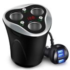 4335022137 Wsbay Cigarette Lighter Splitter Car Charger Adapter With
