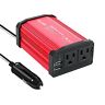 4350465137 Allwei Car Power Inverter Dc To Ac Converter Dual Usb