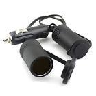 4894644293609 Unbranded Waterproof Car Cigarette Lighter Sockets Black