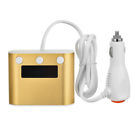 4894644373400 Dx Car Cigarette Lighter Sockets Splitter Champagne Gold