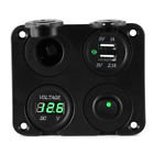 Ma1268 4894663103491 Unbranded Car Cigarette Lighter Panel Socket Dual Usb