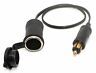 5049 Cllena Extended Powerlet Hella Din Male Plug To Standard Cigarette