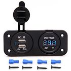 5057-bl Cllena Waterproof Dual Usb 690235091906