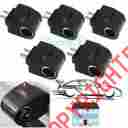 5x90v-240v Unbranded Generic Ac Wall Plug To 12v Car Charger Cigar Lighter Dc Power Converter Home