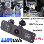 600685390504 Cigarette Lighter Socket Splitter Dual Usb Charger Power