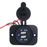 6086851007232 Dual Usb Car Socket Charger Power Adapter Outlet