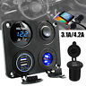 613017592965 Dual Usb Car Cigarette Lighter Socket Splitter Power
