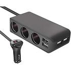 614144881144 Car Chargers Cigarette Lighter Splitter Dc Outlet Power