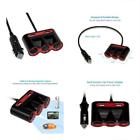 6200124841211 Godfrey Cigarette Lighter Adapter Volt Car Splitter Usb