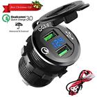Qc3.0 657631487115 Sonru Dual Usb Car Charger Socket Outlet Fast