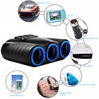 661066009330 Scokets Cigarette Lighter With Usb Ports Car Charger