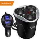 676422376049 Car Cup Charger Usb Ports Power Adapter With