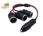 678512683259 Lemeng Car Cigarette Lighter To Splitter Female Socket