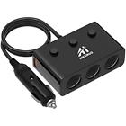6906755515339 Car Charger Adapter Auto Cigarette Lighter Splitter With