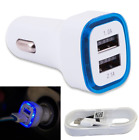 69405 Led Dual Usb Car Cigarette Lighter Socket Adapter 749995569405