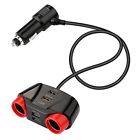 696226693586 Ziste Adaptador Carga Auto Dc Divisor Toma Corriente