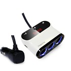 702756742011 Freegoing 3 Socket Car Cigarette