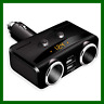 735314746930 Jinserta Car Charger Socket Cigarette Lighter Power Adapter