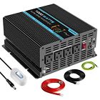 1000w 736140223282 Pooxtra Pure Sine Wave Power Inverter Ac Receptacles