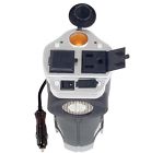 7413 Rally Car Truck Cup Holder Power Inverter 200 Watt 110 Volts Outlet Usb Charger Port 049538074138