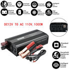 1000w 765829056378 Unbranded Modified Sine Wave Car Power Inverter Dc