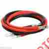 787689504 7658499 Cen Tech 6 Ft 300 Amp 2 Awg Color Coded Copper Wire Inverter Cable Set