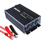 944313 Power Inverter Converter Dc To Ac Outlets Car Black