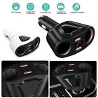A012300-p026329467 Partsdom Car Lcd Cigarette Lighter Socket Splitter Dc Dual Usb