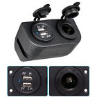 A050800-p001619598 Partsdom Auto Dual Usb Cigarette Lighter Socket Charger 750958525413