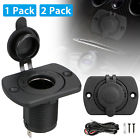 A898670-p002805640 Partsdom Waterproof Car Motorcycle Cigarette Lighter Power Socket Plug Outlet