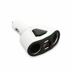 A8a943w-w025782624 Tsv Dc Dual Usb Car Charger Lcd Cigarette 606098811643