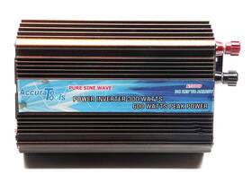 At300p Accurate Tools Pure Sine Wave Power Inverter 300/600 Watt 12v Dc To 120v Ac