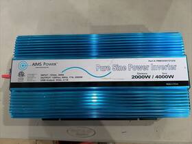 Pwr1200012120s Aims Power 2000w/ 4000w Surgepure Sine Wave Inverter