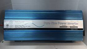 Pwri30001230s Aims 3000 Watt Pure Sine Inverter 6000w Surge - Excellent Used Condition Quality