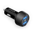 Ak-a2228011 Anker Quick Charge Dual Usb Car Charger Powerdrive 848061039573