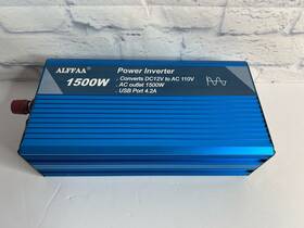 Cp-1101-1500w Alffaa 1500w Pure Sine Wave Inverter 12v To 110v With Built-in 5v/2.1a Usb Po