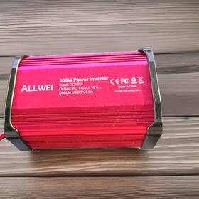 Allwei Sgr-nx003 Isk-4 300w Power Inverter Dc12v To Ac110v Double Usb